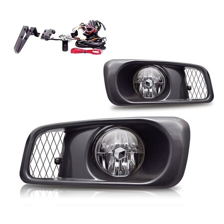 Fog Lights - Clear - Wiring Kit Included